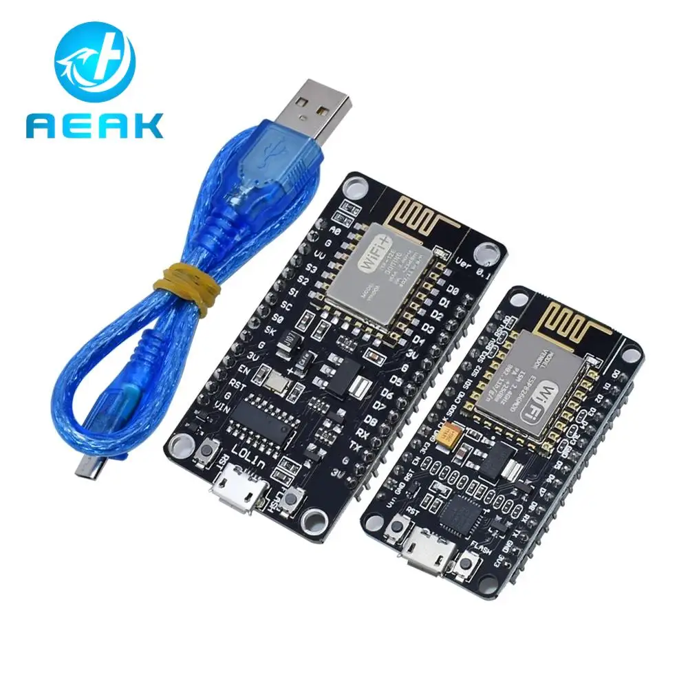 Беспроводной модуль V3 NodeMcu 4 м байты Lua WIFI Интернет вещей плата на основе ESP8266 ESP-12E для Arduino совместимый CH340/CP2102