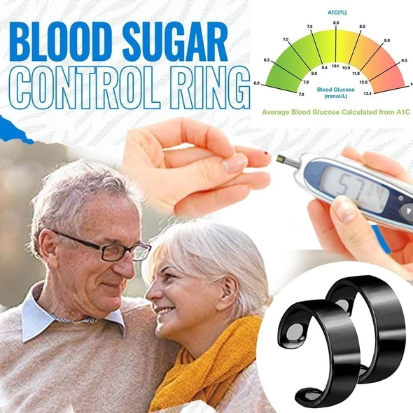

2022 Health Monitor Fashion Blood Sugar Control Ring Diabetes Monitor Healthy Blood Sugar Meter