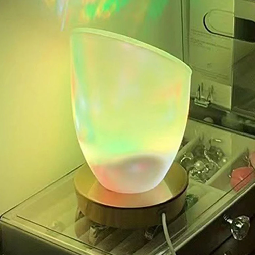 

RGB Лампа для проектора акриловая водная пульсация атмосфера настольная светильник плагин красочный динамический пламя орнамент реквизит д...