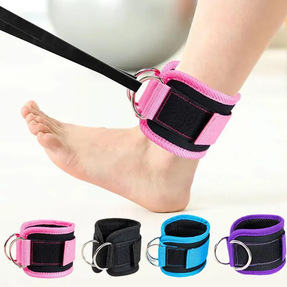 

1Pcs Fitness Ankle Straps Leg Exercises Adjustable Sports Gym D-Ring Workouts Strength Legs Cuffs Ankle Glutes Guard Feet V8B5