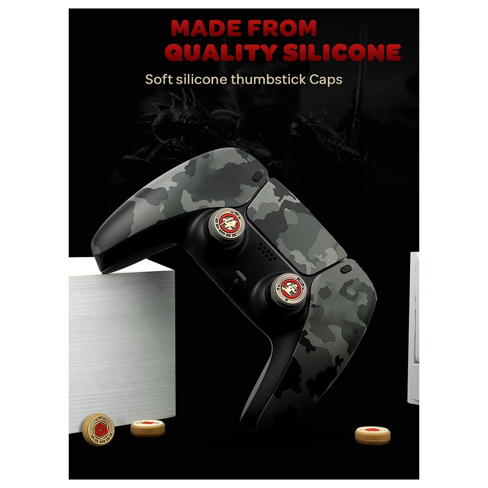 Чехол для джойстика Wukong Black Myth защитный колпачок игрового контроллера PS4/PS5/XBOX/NSPRO