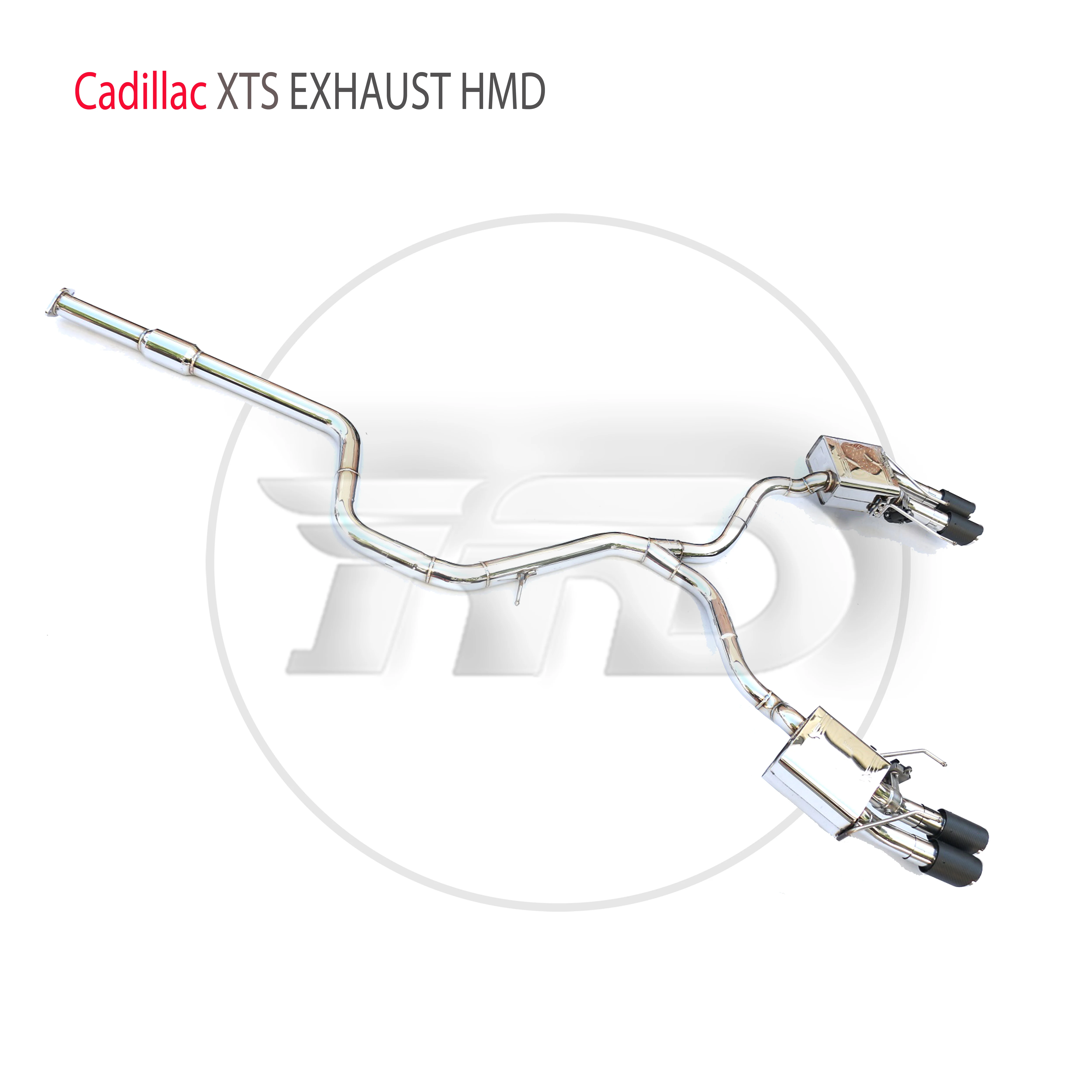 

Выхлопная система HMD из нержавеющей стали Catback подходит для Cadillac XTS