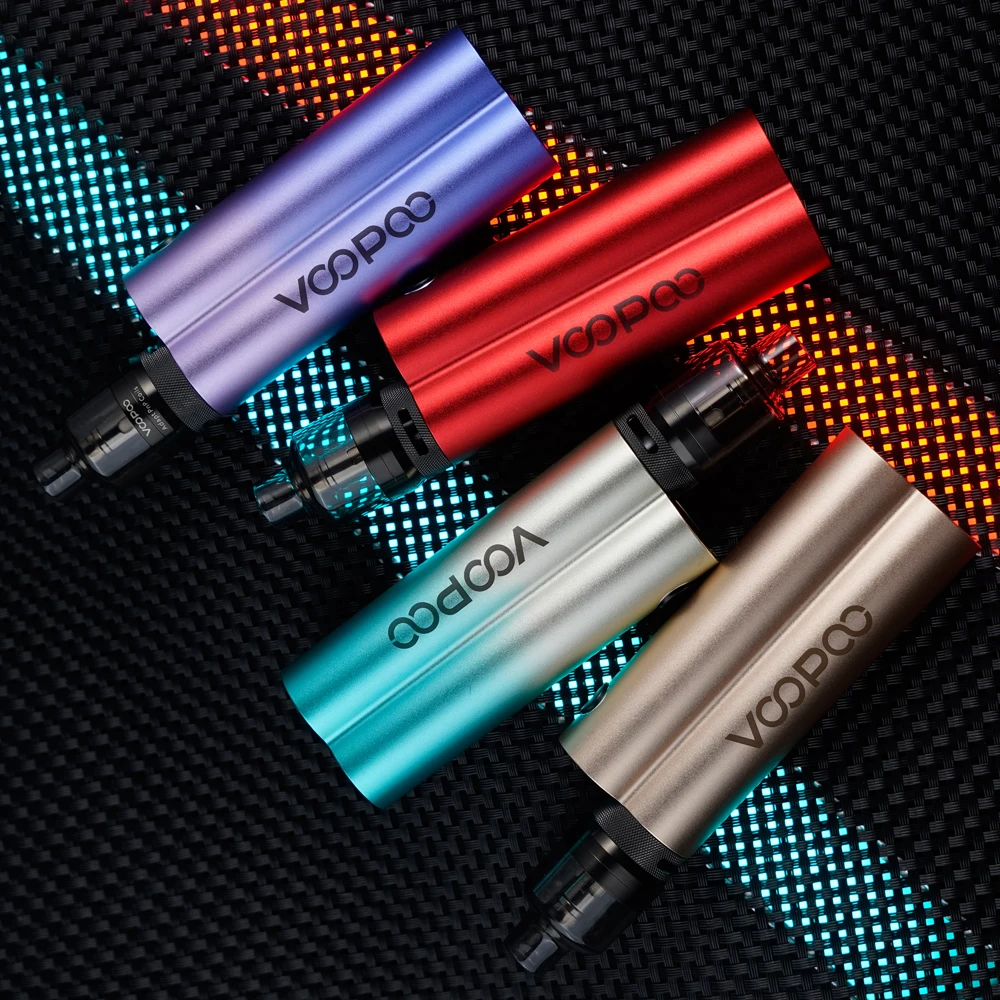 

Original VOOPOO MUSKET 120W Mod Box 4.5ml PnP Pod Tank Vaper No Dual 18650 Battery GENE.TT Chip Vape Mods Vaporizer E-Cigarette