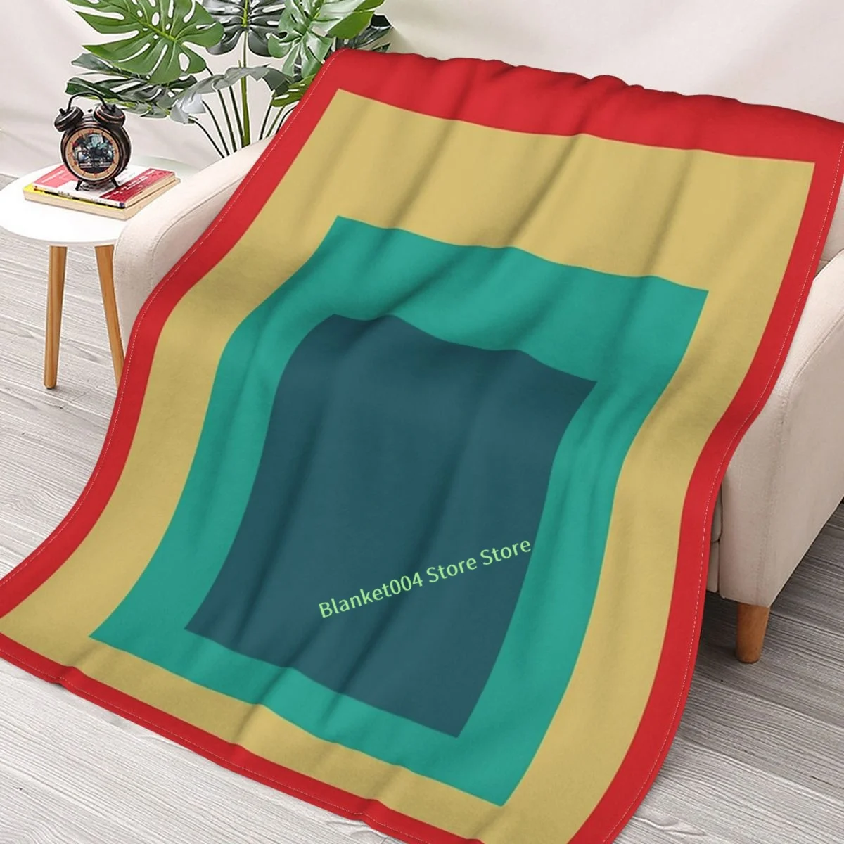 

Homage To The Square Throw Blanket 3D printed sofa bedroom decorative blanket children adult Christmas gift