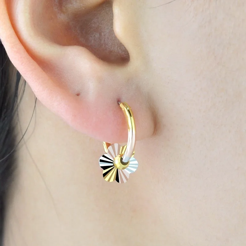 

Earrings for Women 925 Colored Gold-Plated Sterling Silver Ear Ring Graceful and Fashionable Color Silver Earrings High-Profile