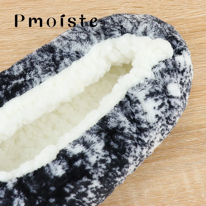 Женские тапочки Зимние домашние Замшевые носки Плюшевые теплые Тапочки унисекс