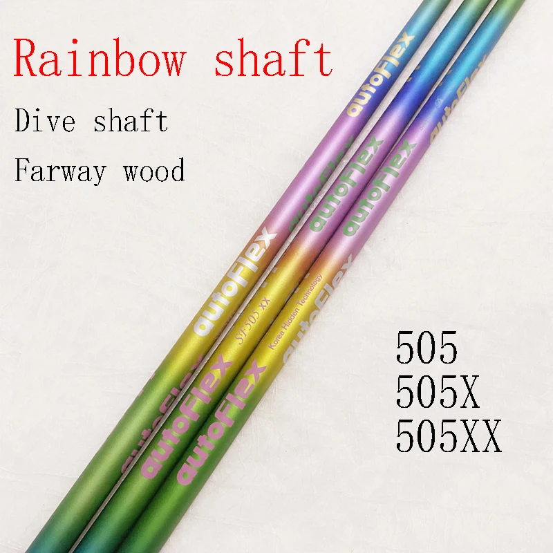 

New Golf Drivers Shaft Colorful Autoflex sf505x / sf505 / sf505xx Flex Rainbow Graphite Shaft Wood Clubs Golf Shaft