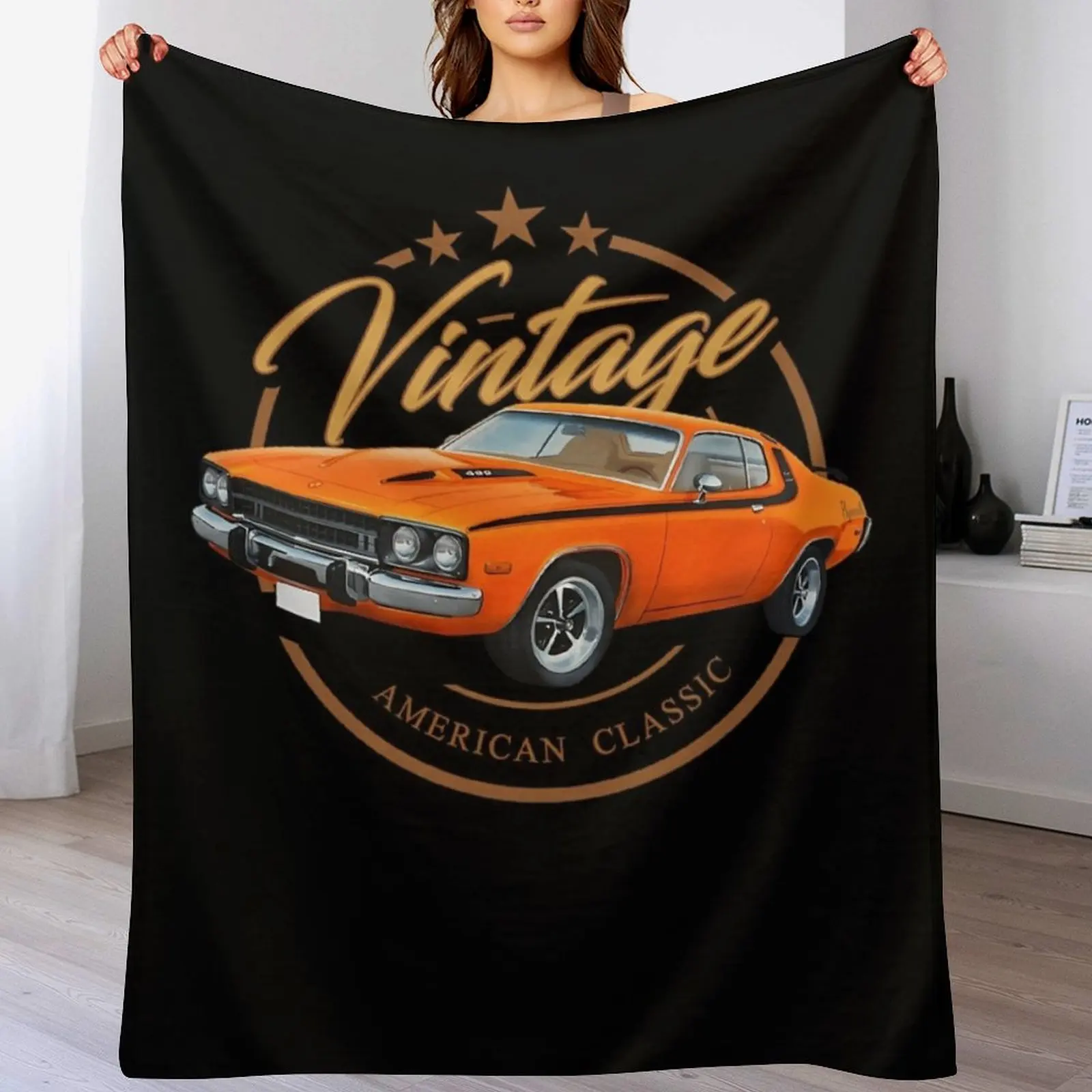 Классическое одеяло Roadrunner пушистое для кемпинга дивана одеяла