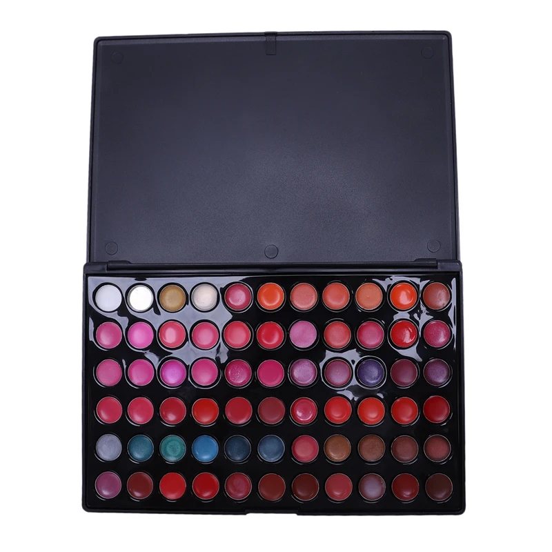 

66 Color Lip Gloss Set Makeup Cosmetic Palette Lipstick