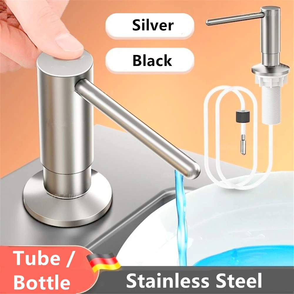 Дозатор жидкого мыла латунная головка насоса для кухонной раковины дозатор