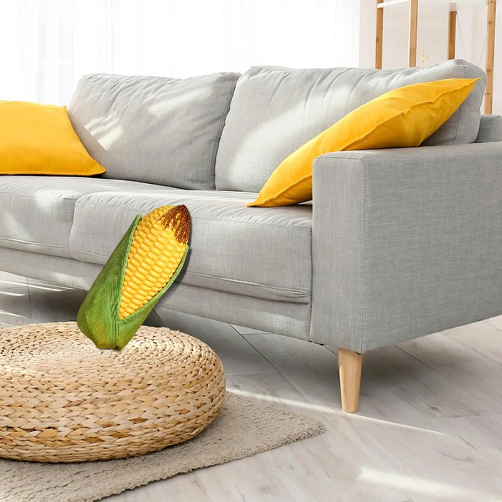 Мультяшная имитация кукурузы домашний декор с молнией плюшевая мягкая игрушка