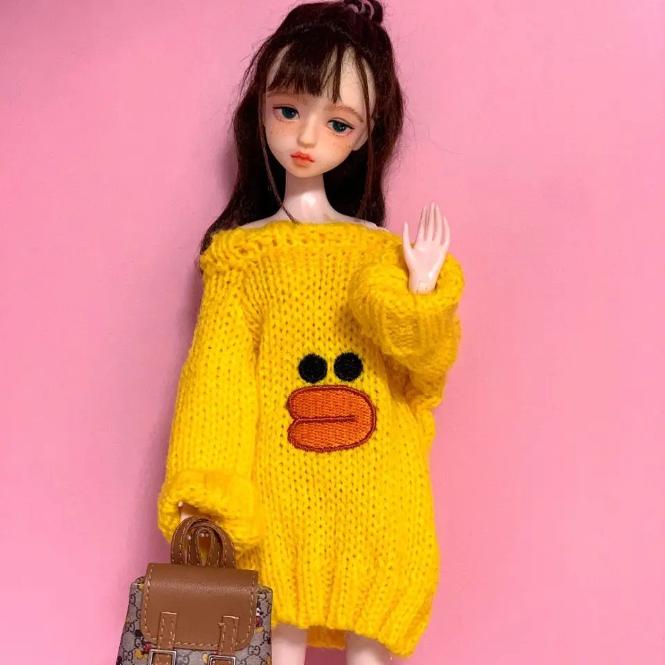 

Аксессуары для кукол, 30 см, одежда для куклы, зимний свитер, милая одежда, сделай сам, девочка, детские игрушки, подарок, без куклы