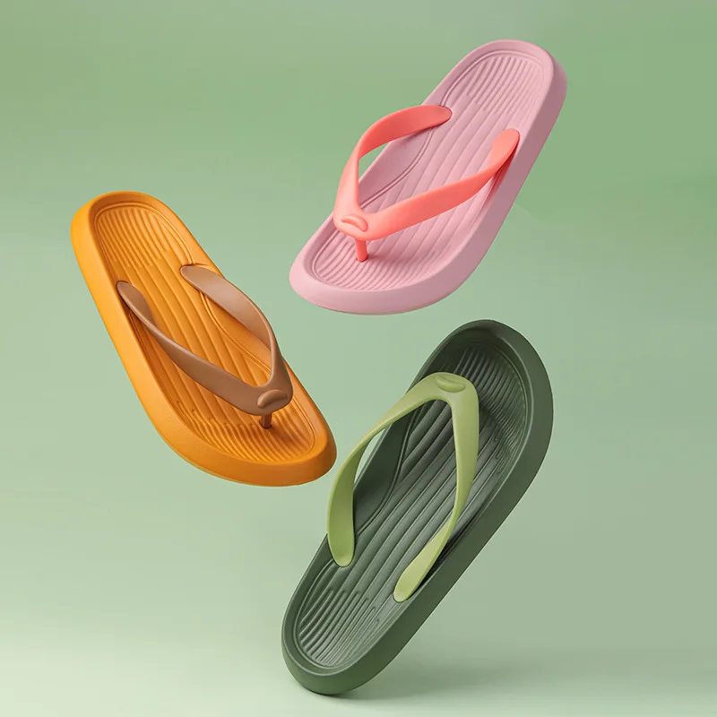 Шлепанцы из ЭВА для мужчин и женщин пляжные сандалии на толстой платформе мягкая