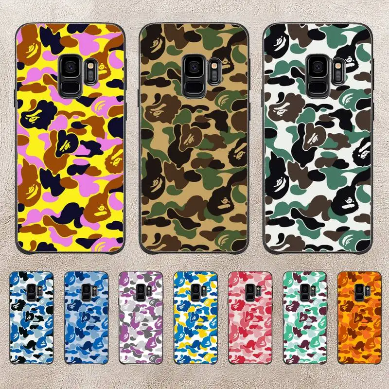 

YTrend Camouflage Pattern Phone Case For Samsung Note 8 9 10 20 Case For Note10Pro 10lite 20ultra M20 M31 Funda Case