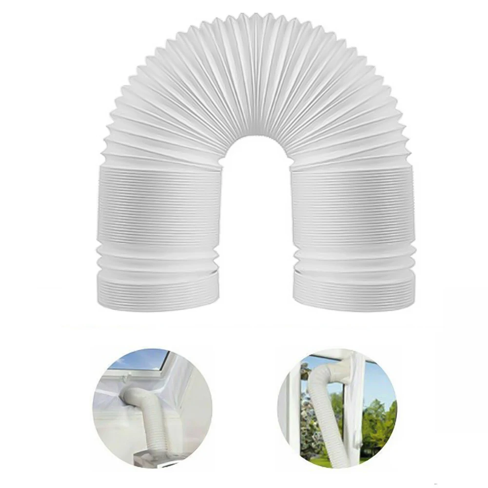 

Universal Duct Extension Pipe Telescopic Flexible Air Conditioner Exhaust Hose Accessories Vent Hose For Mobile Air Conditioning