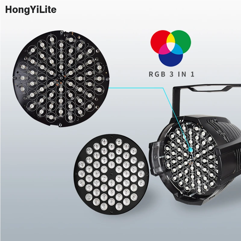 Светодиодный Par 54x3W RGB 3в1 высокой яркости горячая распродажа эффект освещения