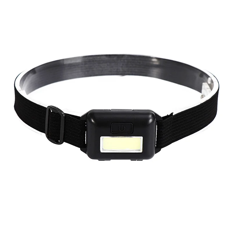 

Mini COB LED Small Headlight 3 Modes Waterproof Plastic Night Fishing Flashlight Hiking Camping Headlamp Outdoor Torch ліхтарик