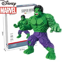 disney avengers hulk block game 2252 pieces superhero assembling blocks anime action figure model doll kids toy birthday gift