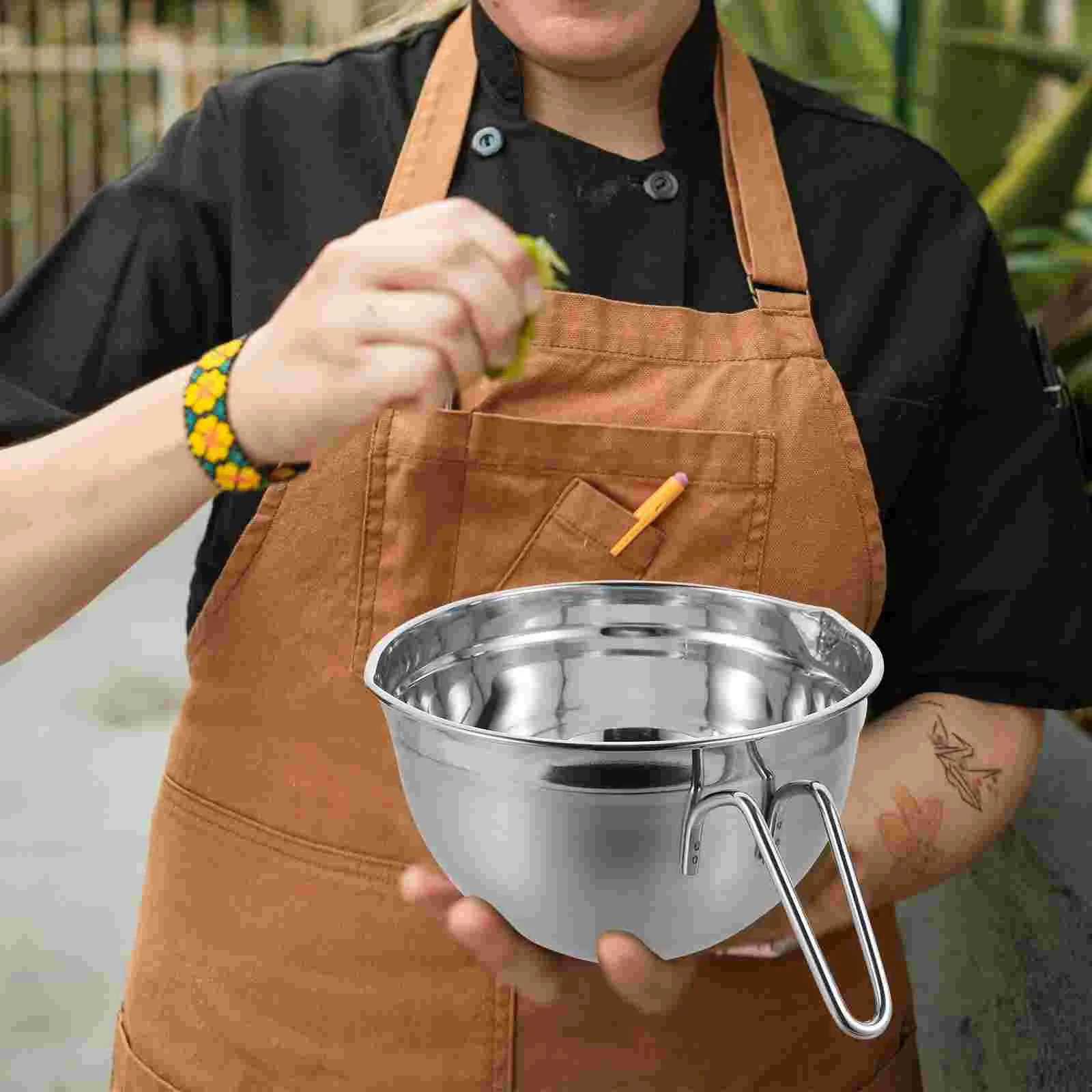 Миска для яиц из нержавеющей стали замешивания теста пельменей наполнения