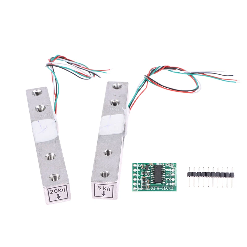 1/2 шт. датчик веса из алюминиевого сплава 1 кг 5 10 20