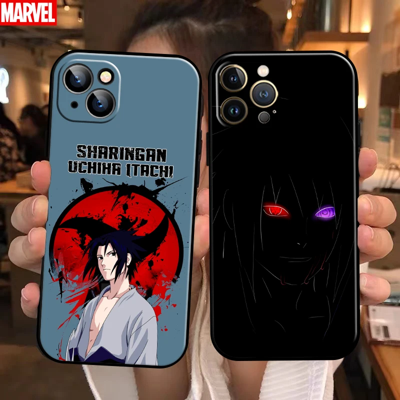 

Anime Uchiha Sasuke Naruto For Apple iPhone 13 12 11 Pro Max 13 12 Mini 5 5s 6 6S 7 8 Plus SE2020 X XR XS Max Phone Case Back