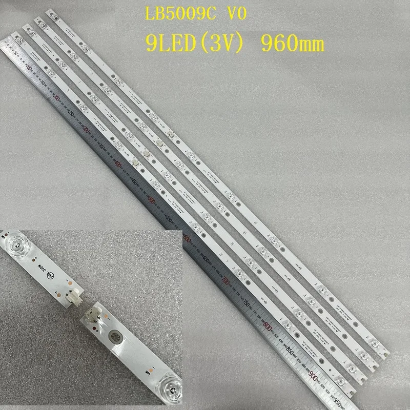 

LED Backlight Strip For Hisense 50R6109 R50B7120UK H50B7100UK 50A6100UW H50A6200UK H50A6250UK H50AE6030 H50B7100 LB5009C V0