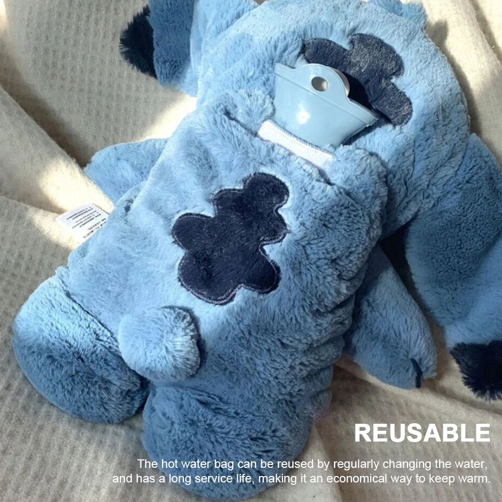 APWIKOGER фланелевая сумка для горячей воды домашнего использования плюшевая грелка