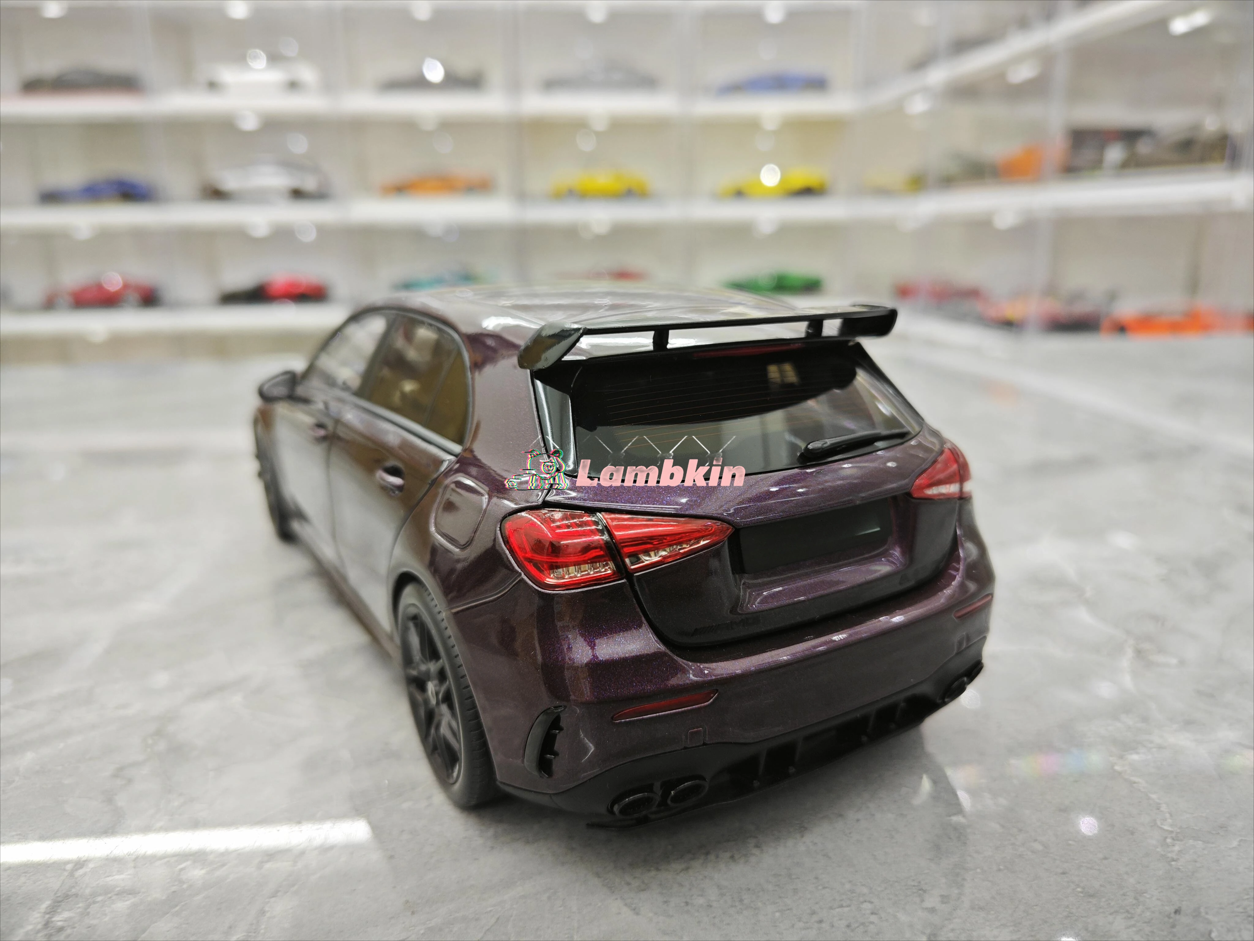 NZG benz-A45S ограниченная серия имитация сплава металла модель автомобиля 1/18