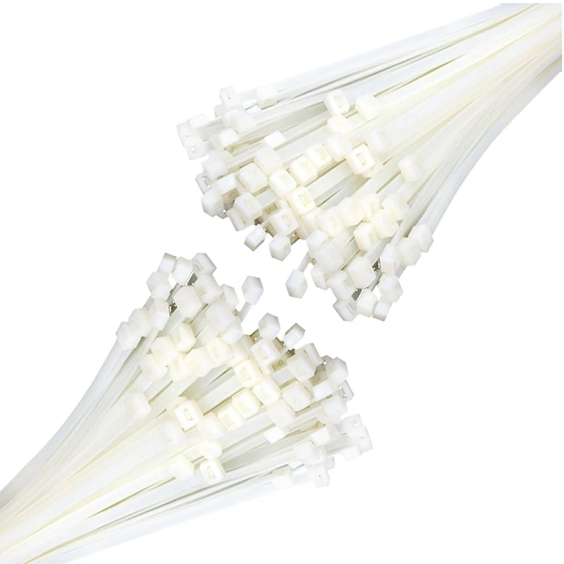 

Cable Ties INDUSTRIAL QUALITY Cable Ties: 100X2.5Mm Color: White Quantity: 100 Pieces