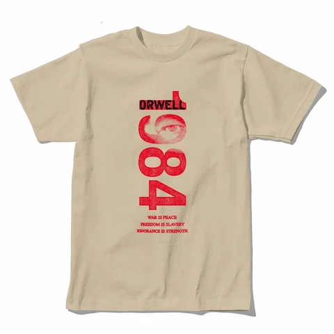 Coolmind U0014-T2 1984 футболка  из хлопка