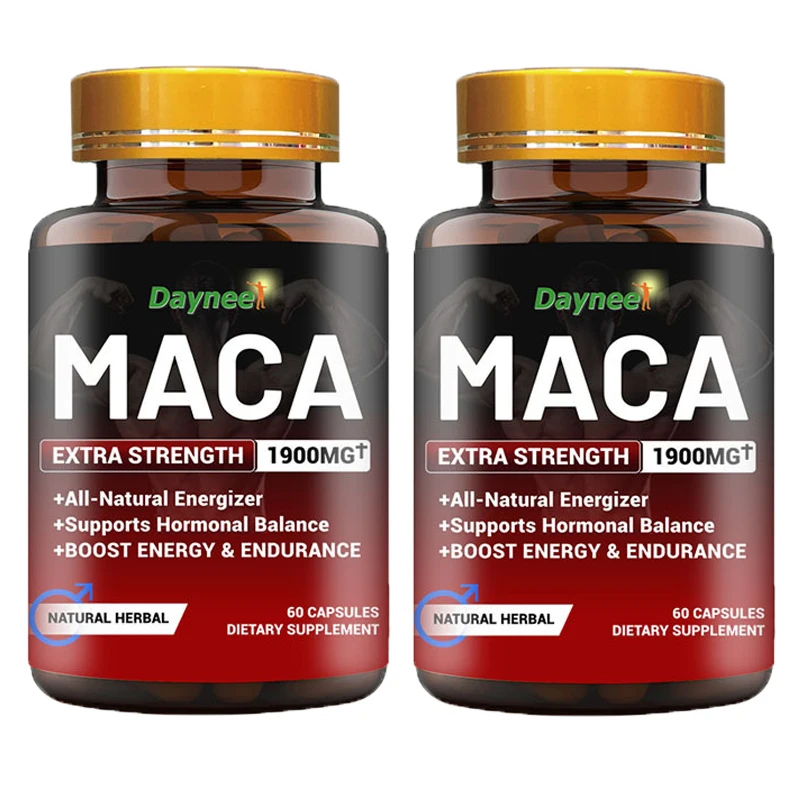 

2 bottle MACA Tonifying Kidney Capsule Male Enhancement supports hormone balance enhances energy endurance improves quality life