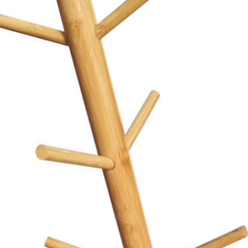 

Деревянная подставка в форме дерева для хранения кофейных чашек и чая