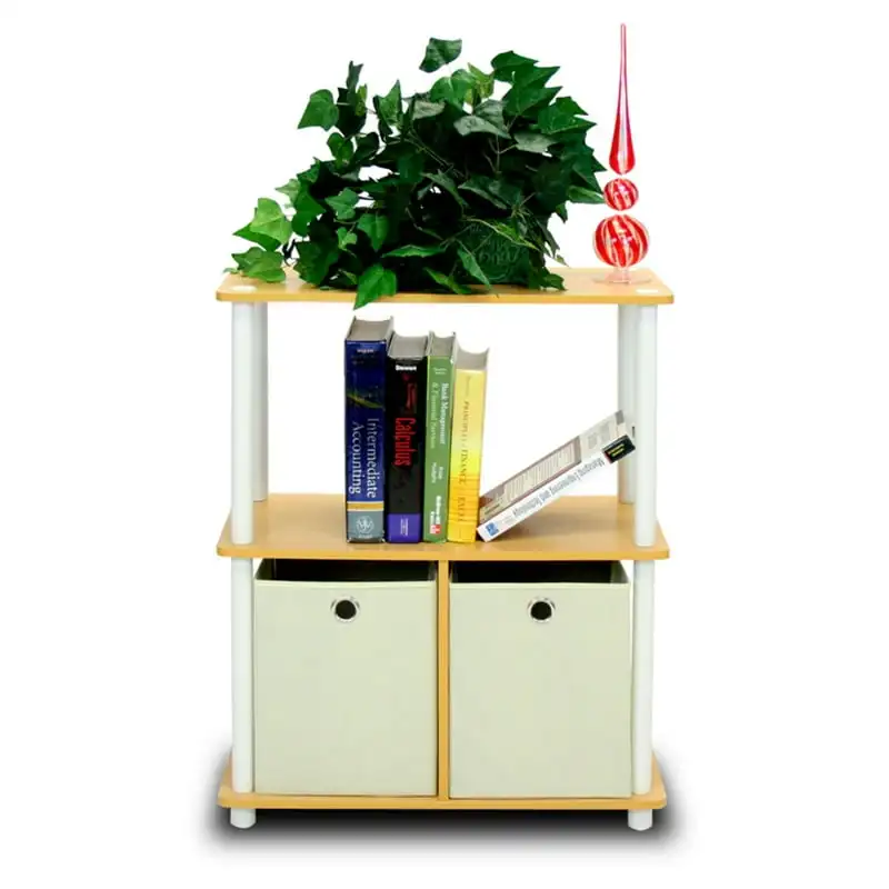 

Go Green 3 - Tier Multipurpose Storage Shelf with Bins