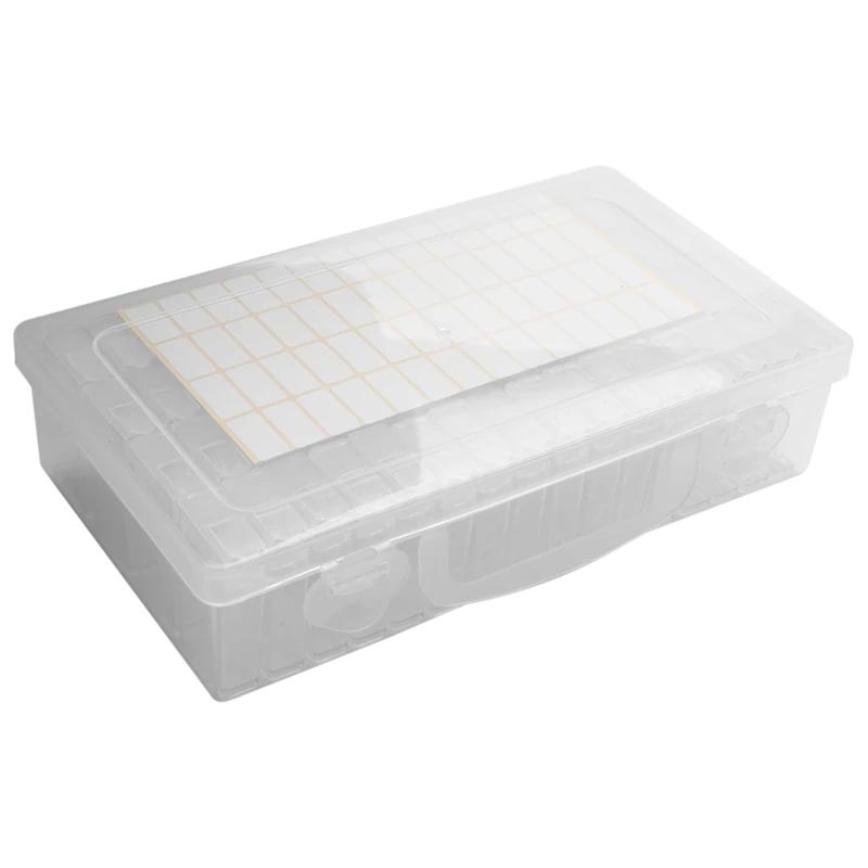 

64 Lattices Adjustable Plastic Storage Box Storage Box Box For Jewelry Diamond Embroidery Craft Bead Pill Storage Tool