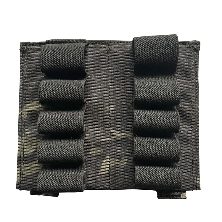 Outdoor Tactical Military MOLLE Accessory Package Tactical Double Row Elastic Sub Package