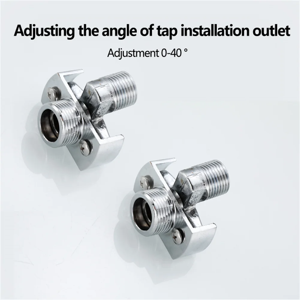

Adjusting The Angle Of Intake Pipe Copper Shower Head Angled Curved Foot Eccentric Screw Extended Corner Shower Faucet Accessory
