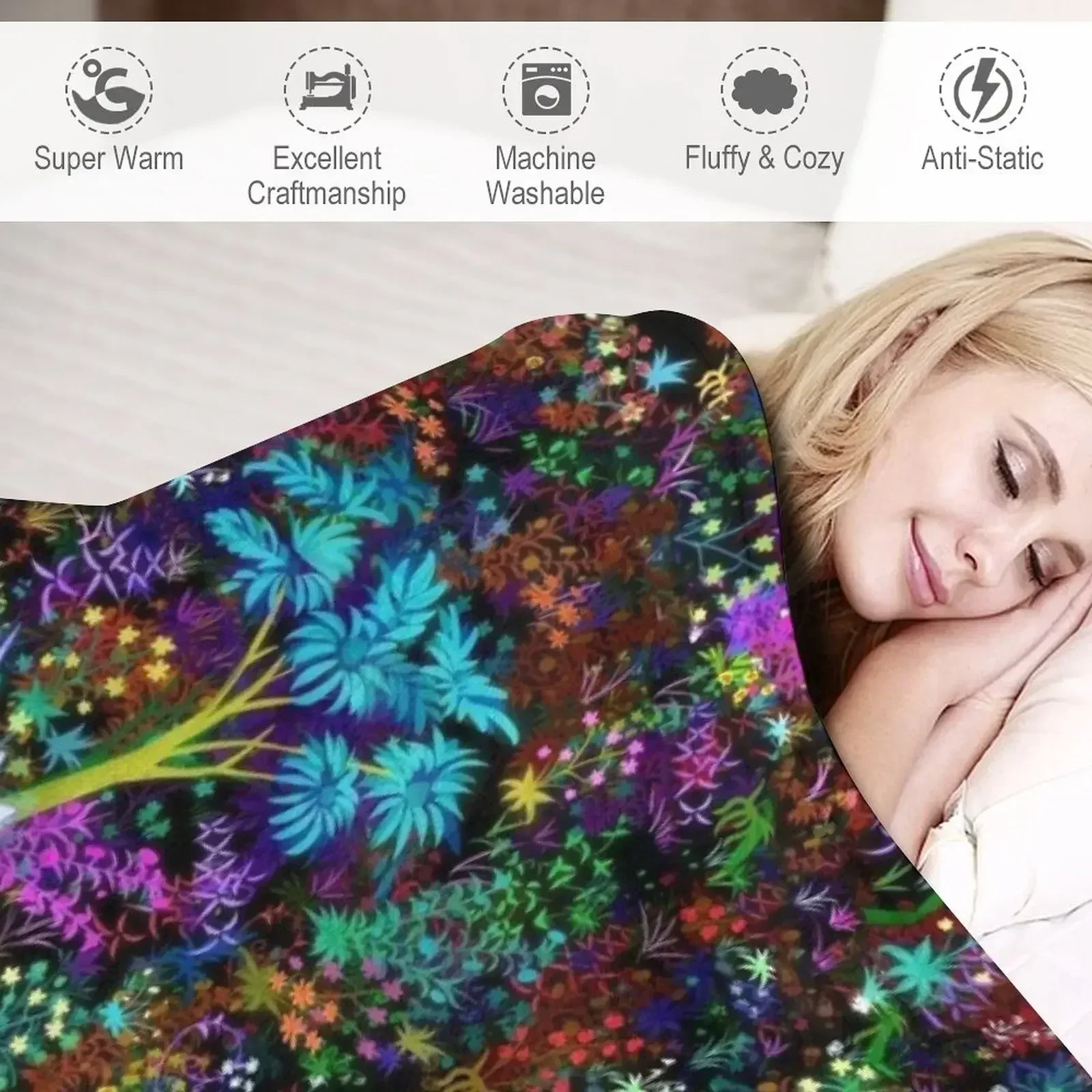 Одеяло Последний Единорог в Возможности роскошное одеяло для дивана зимние