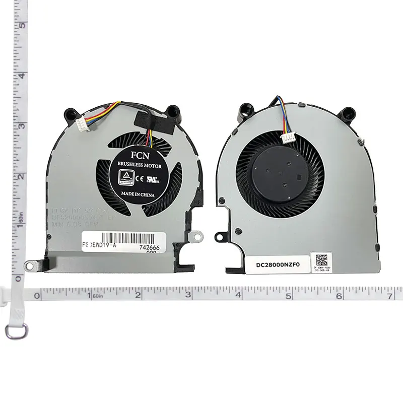 Новый вентилятор охлаждения процессора ноутбука DELL WD19TBS WD19DC WD19TB WD19DCS FL8X K20A001 K20A