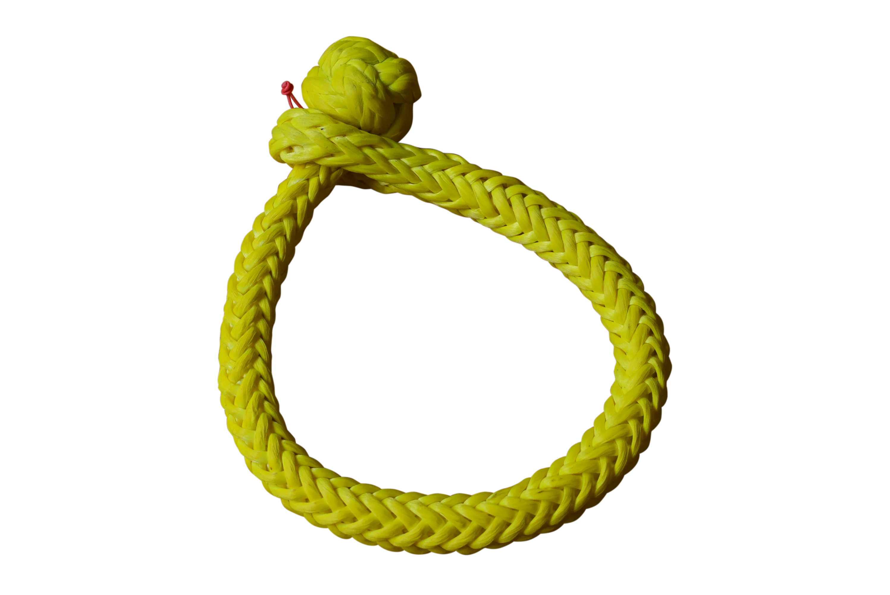 

Free Shipping Yellow 6mm*90mm 1/4" Synthetic Soft Shackles,UHMWPE Shackle BS:11000lbs for Recovery Vehicle