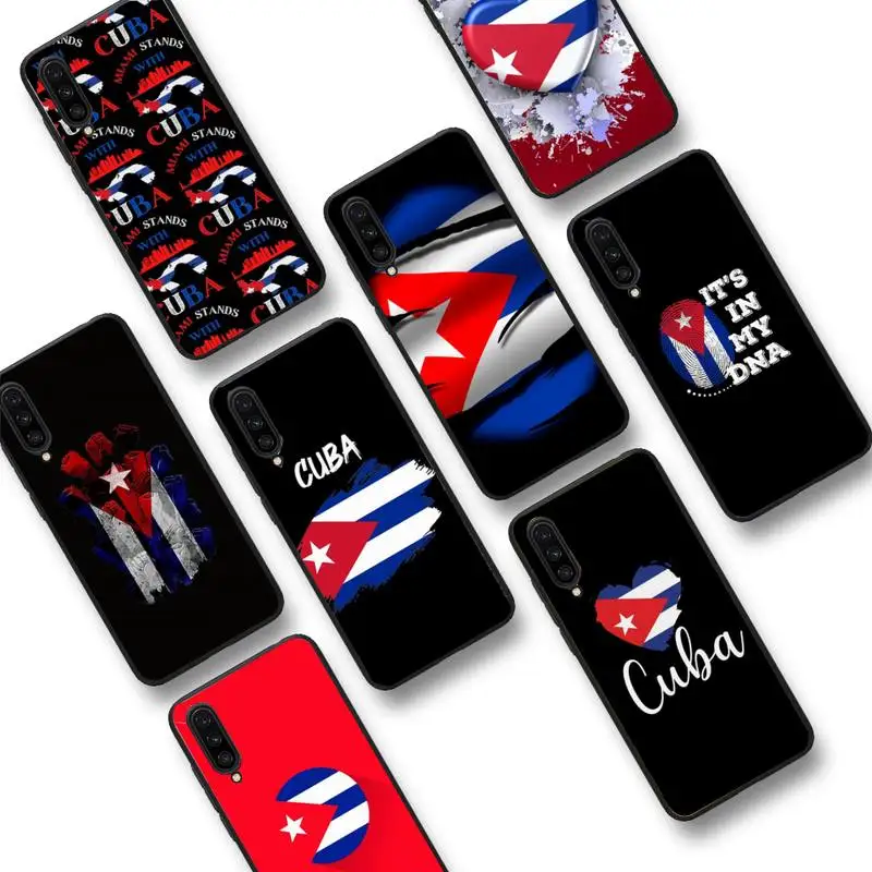 

Cuba flag Phone Case For Samsung S 20 21 22 23 plus Ultra for Redmi Note 8 9 10 11 for Huawei Y 5 6 9
