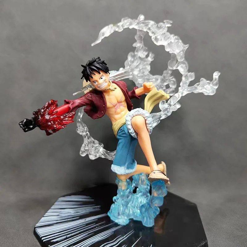 

One Piece Anime Monkey·D·Luffy Roronoa Ace Pvc Action Model Collection Cool Stunt Figure Toy Gift