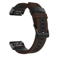 26mm 22mm strap for garmin fenix 6 6x pro 5x plus 5 3 3hr fenix 7x 7 enduro smart watch quickfit canvas wristband band strap