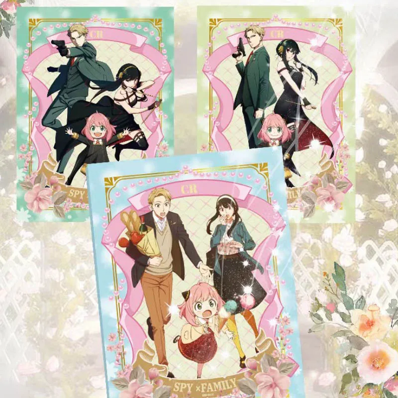 Оптовая продажа шпионская семейная коллекция карт Waku креативный мир Qr Ssr