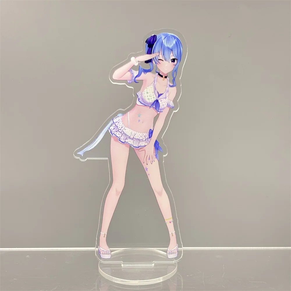 Фото 15 см очаровательный аниме hololive VTuber акриловая подставка модель персонажи косплея орнамент аксессуары коллекция товаров подарки №5