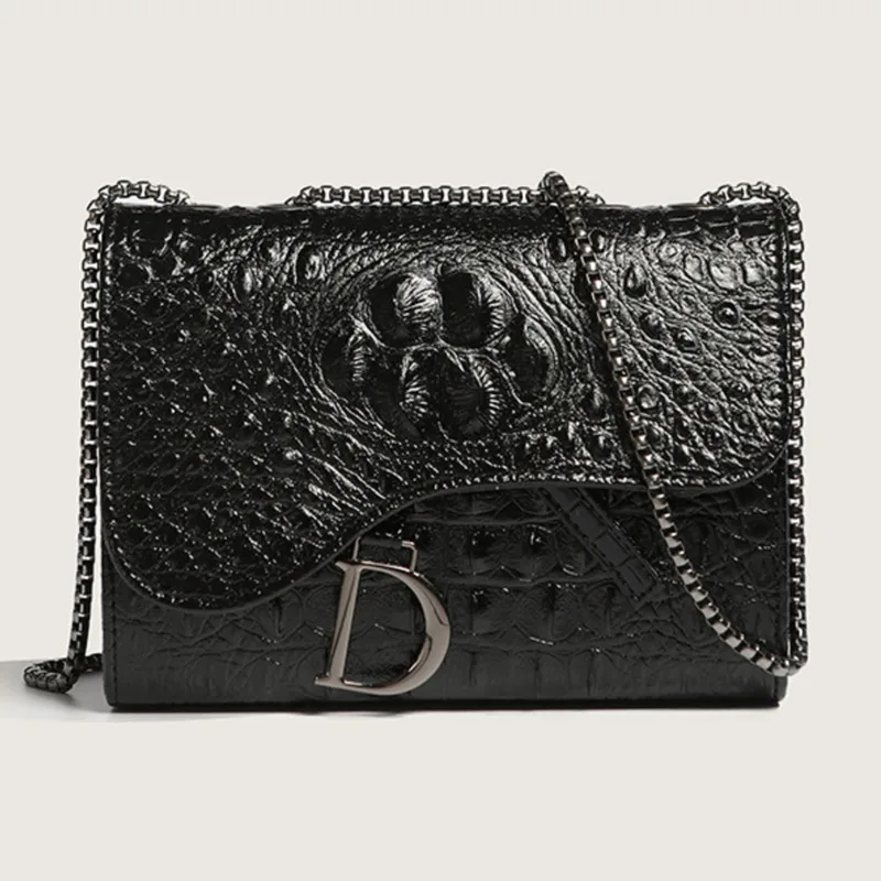 

2023 Women's Bag Chain Crossbody Shoulder Bag Ladies Leather Summer New Women PU Bag Female Small Square Clutch Bags Handbags