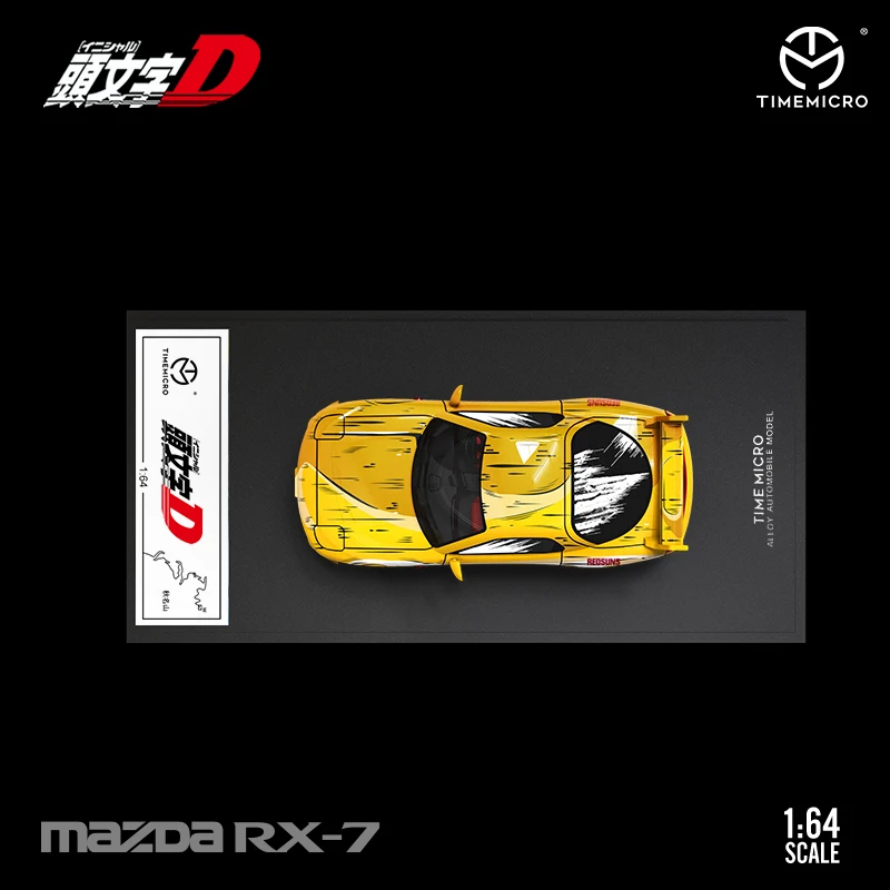 Модель комиксов TimeMicro 1:64 Mazda RX-7 FD из металла