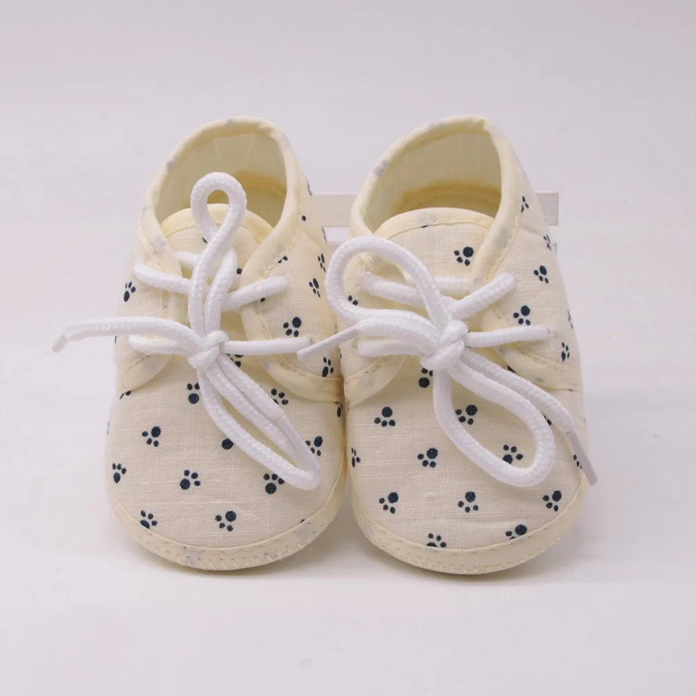 

Newborn Baby Girls Shoes Letter Footprint Plaid Anti-Slip Footwear Crib Babies First Walkers Shoes Girl Baby Shoes For Toddlers