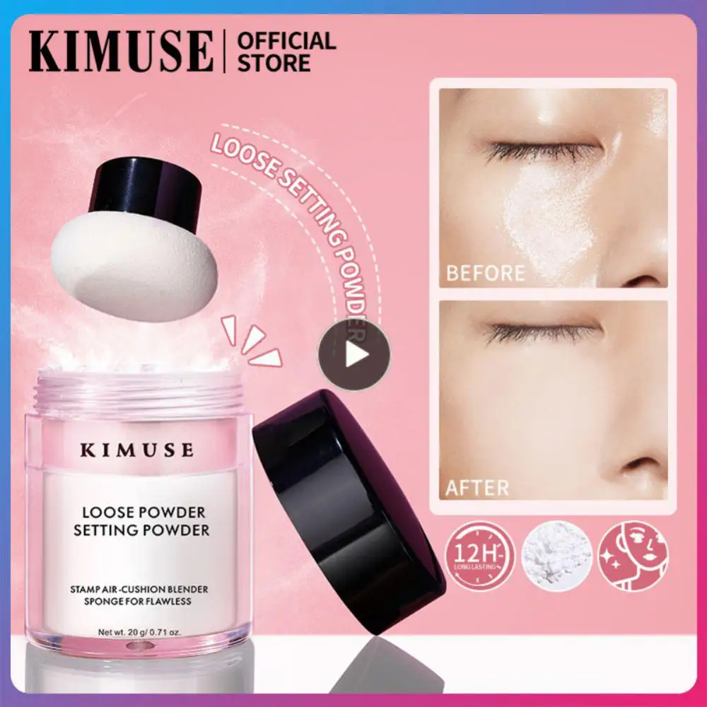

Mushroom Head Makeup Powder 3 Colors Light Breathable Powder Loose Powder Makeup Finish Setting Powder Beauty Cosmetics