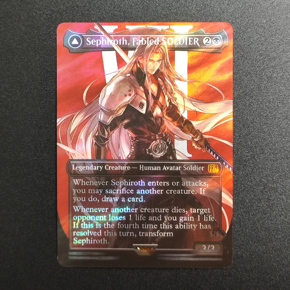 Фото Прокси-карты Magic: The Gathering — Сепhiroth, легендарный воин. Высококачественные прокси-карты для настольных игр и коллекционирования. №1