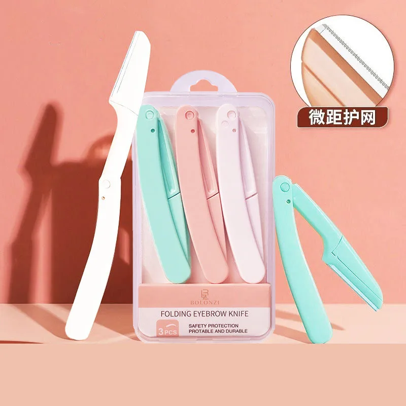 Eyebrow Trimmer Blade Anti-scratch Razor Makeup Tools Eyebrow Trimmer Face Razor For Women